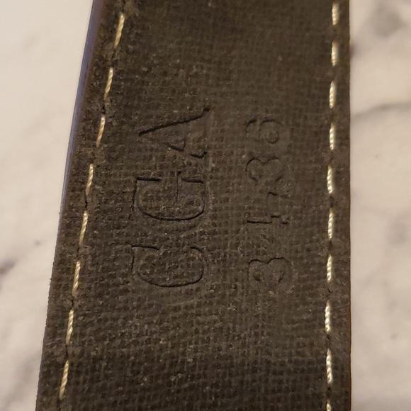 Caterpillar Leather Belt - Picture 6 of 11